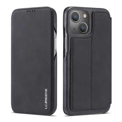 Custodia LC.IMEEKE Hon Ancient Series in Pelle per iPhone serie 13 con Supporto e Slot per Schede