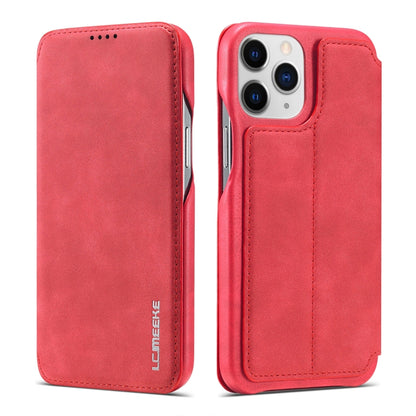 Custodia LC.IMEEKE Hon Ancient Series in Pelle per iPhone serie 13 con Supporto e Slot per Schede