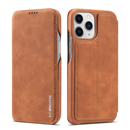 Custodia LC.IMEEKE Hon Ancient Series in Pelle per iPhone serie 13 con Supporto e Slot per Schede