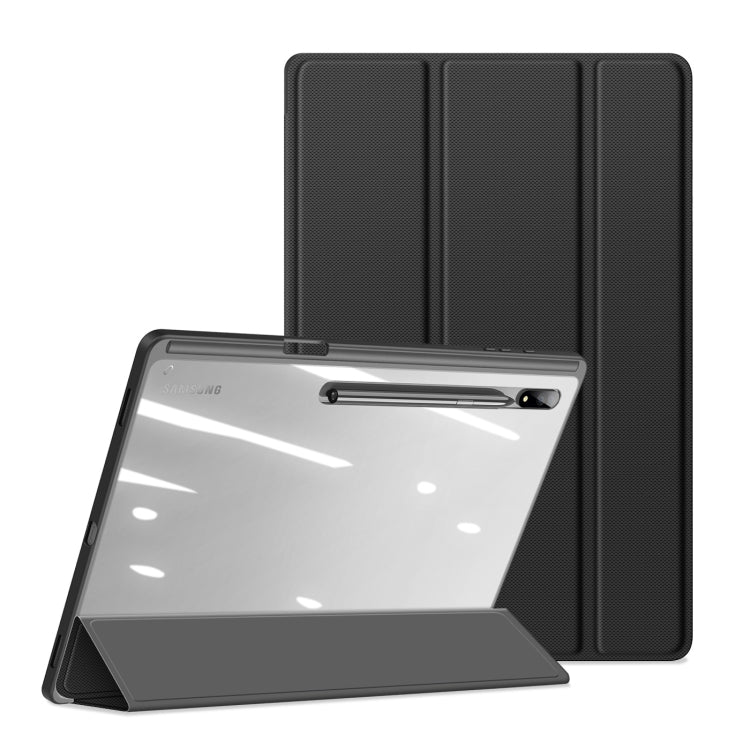 DUX DUCIS TOBY Series - Custodia Orizzontale in Pelle a Conchiglia per Samsung Galaxy Tab S8 Ultra