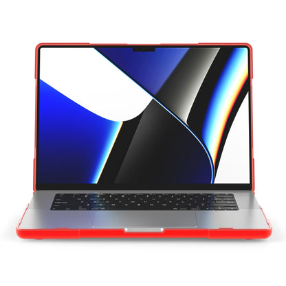 Custodia protettiva per laptop anticaduta bicolore TPU + PC