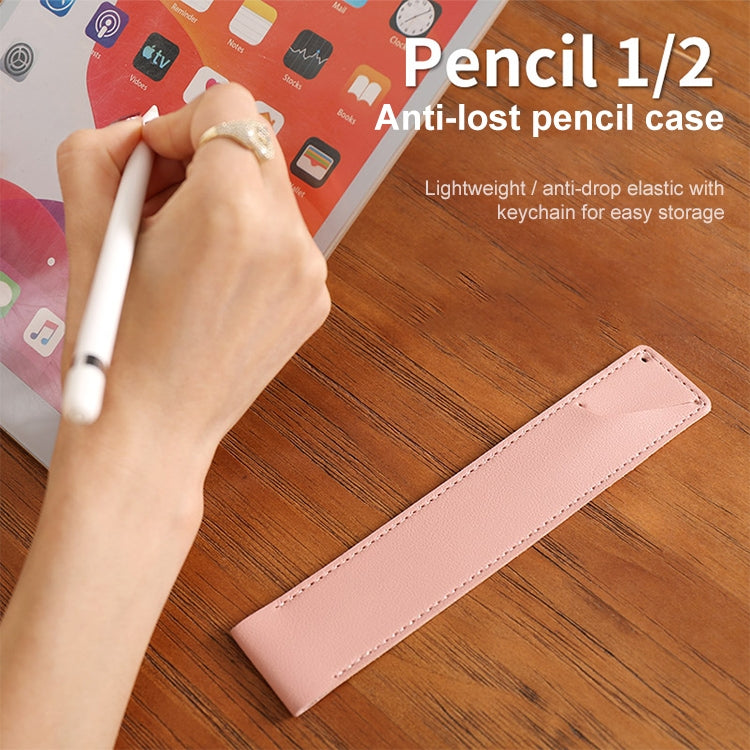 Custodia protettiva antiurto in pelle PU per Apple Pencil 1/2