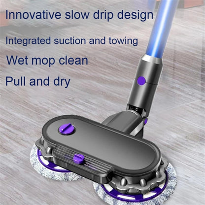 X003 Aspirapolvere Elettrico Mop Testina di pulizia con serbatoio dell'acqua, For Dyson V6, For Dyson V7 / V8 / V10 / V11