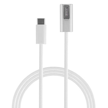 Cavo di ricarica da MagSafe 2 (a forma di T) a USB-C/Type-C PD da 100 W a 5 pin, lunghezza cavo: 1,8 m