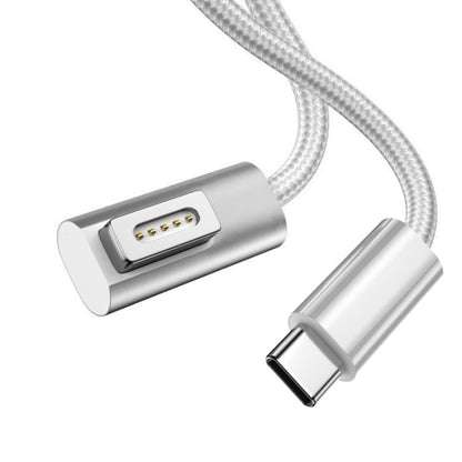 Cavo di ricarica da MagSafe 2 (a forma di T) a USB-C/Type-C PD da 100 W a 5 pin, lunghezza cavo: 1,8 m