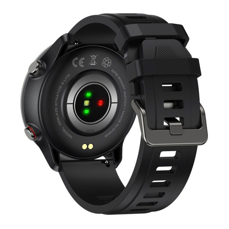 Zeblaze Stratos 2 Lite Schermo IPS da 1,32 pollici 5 ATM Impermeabile GPS Smart Watch, supporto monitoraggio della frequenza cardiaca / modalità sport