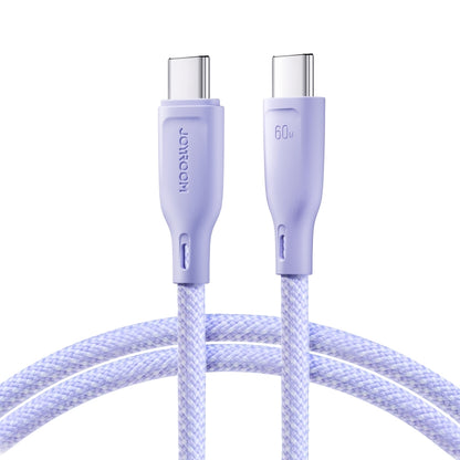 JOYROOM SA34-CC3 Cavo dati a ricarica rapida da USB-C/tipo-C a USB-C/tipo-C da 60 W, lunghezza: 1 m