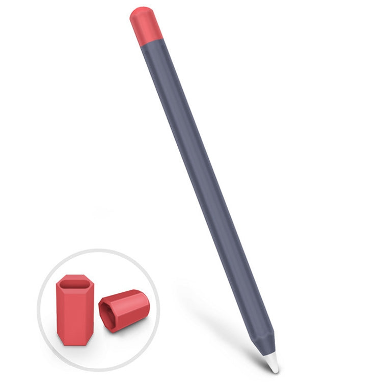 Stylus Touch Pen Custodia protettiva in silicone con colore a contrasto diviso