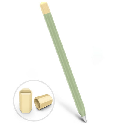 Stylus Touch Pen Custodia protettiva in silicone con colore a contrasto diviso