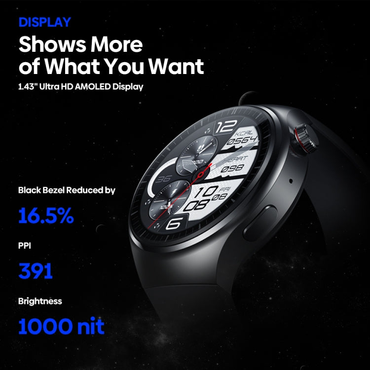 Smartwatch Android con schermo AMOLED Zeblaze Thor Ultra da 1,43 pollici