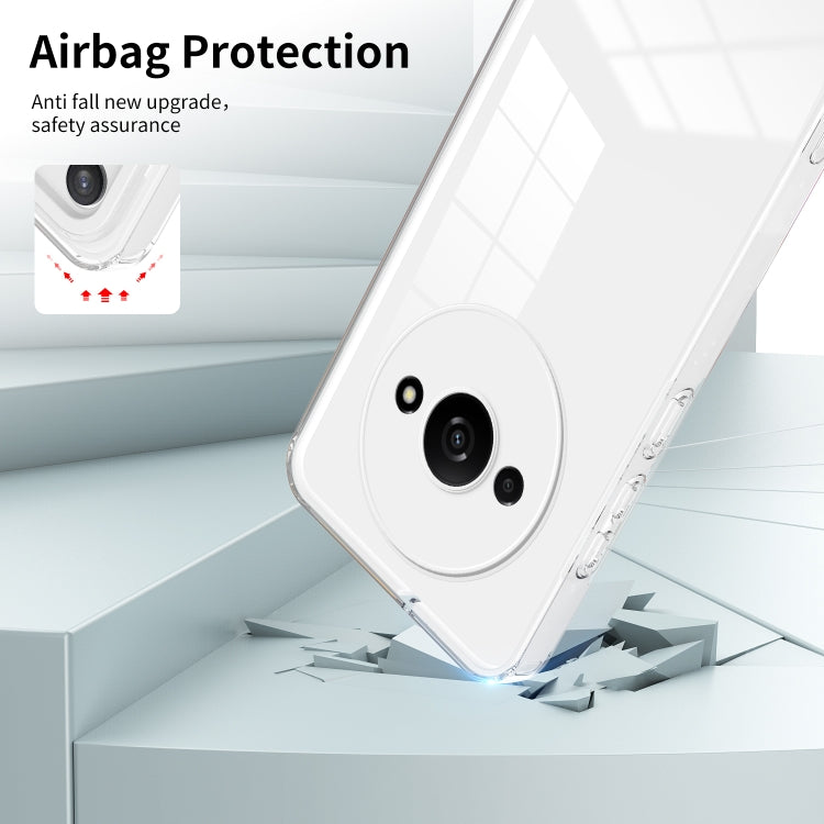 Custodia per telefono Xiaomi con cornice per PC trasparente a colori in TPU 3 in 1