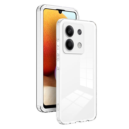 Custodia per telefono Xiaomi con cornice per PC trasparente a colori in TPU 3 in 1