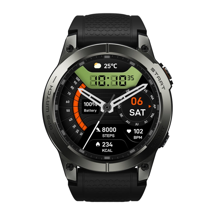 Zeblaze Stratos 3 Pro Schermo AMOLED da 1,43 pollici Smart Watch sportivo Supporto chiamata Bluetooth