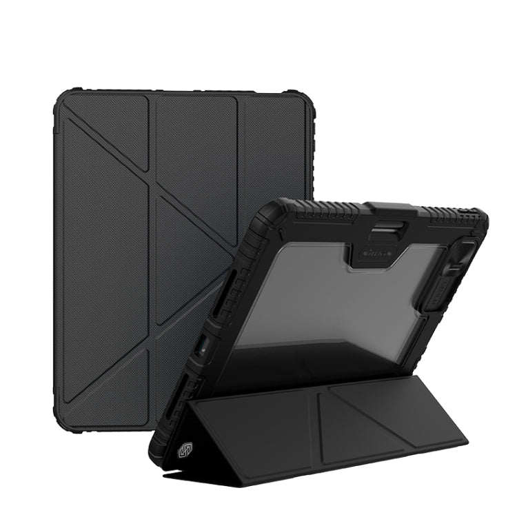 Custodia in pelle per tablet stile pieghevole multi-angolo NILLKIN Bumper Pro