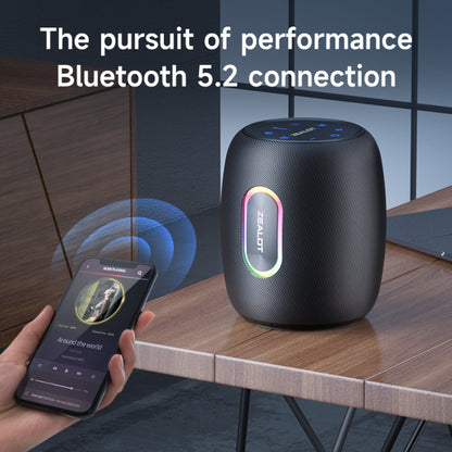 Zealot S64 Altoparlante Bluetooth Super Subwoofer dal suono scioccante con luce RGB, S64