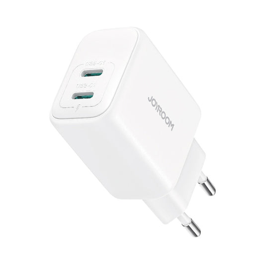 Caricabatterie rapido doppio USB-C/Type-C JOYROOM JR-TCF12 da 20 W