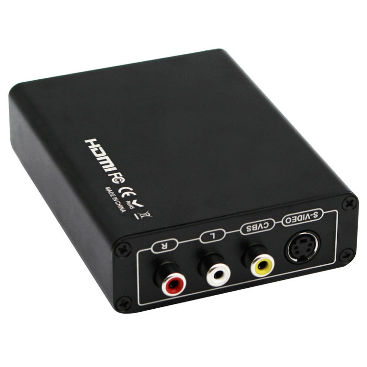 Convertitore da HDMI a composito / AV S-Video Adattatore convertitore video RCA CVBS/L/R