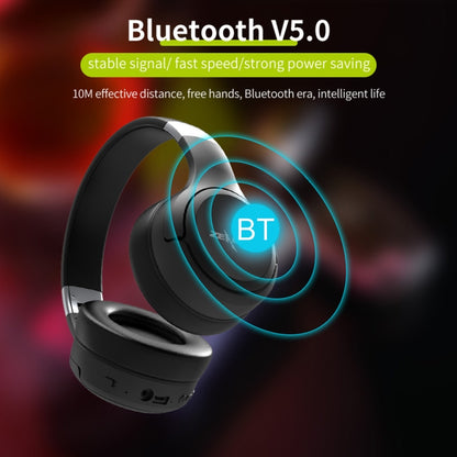 Auricolare Stereo Bluetooth con Fascia Pieghevole ZEALOT B28 - Doppio Uso Cablato e Wireless con Display LCD