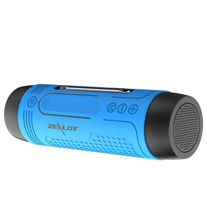 ZEALOT A2 Altoparlante Bluetooth wireless per bassi multifunzionale, microfono incorporato, supporto per chiamate Bluetooth, scheda AUX e TF e luci a LED