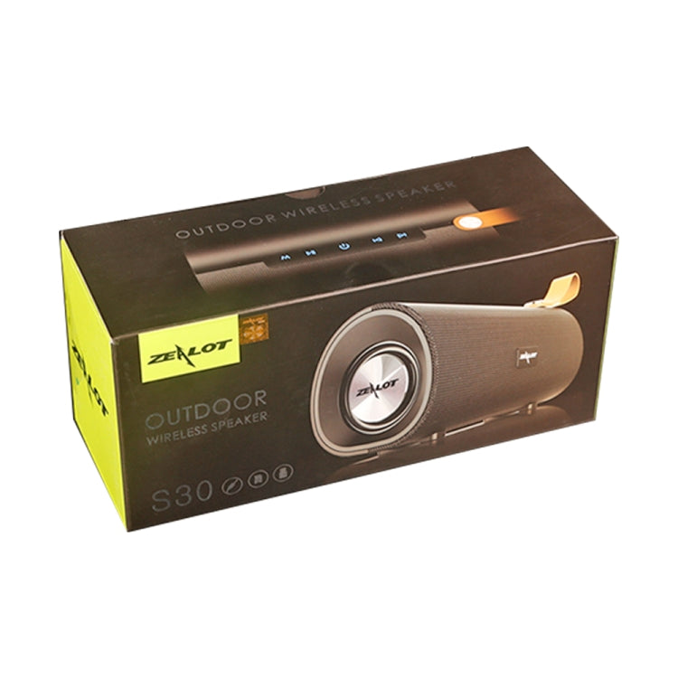 ZEALOT S30 Altoparlante Bluetooth wireless stereo portatile per bassi pesanti con microfono incorporato, supporto per chiamate in vivavoce, scheda TF e AUX