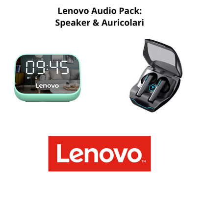 Lenovo Audio Pack: Speaker & Auricolari