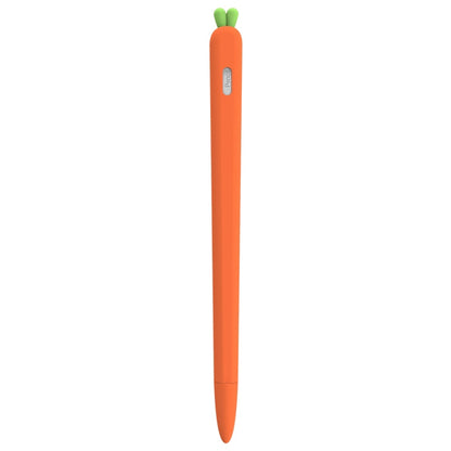 LOVE MEI per Apple Pencil 2 Custodia protettiva in silicone per penna stilo a forma di carota