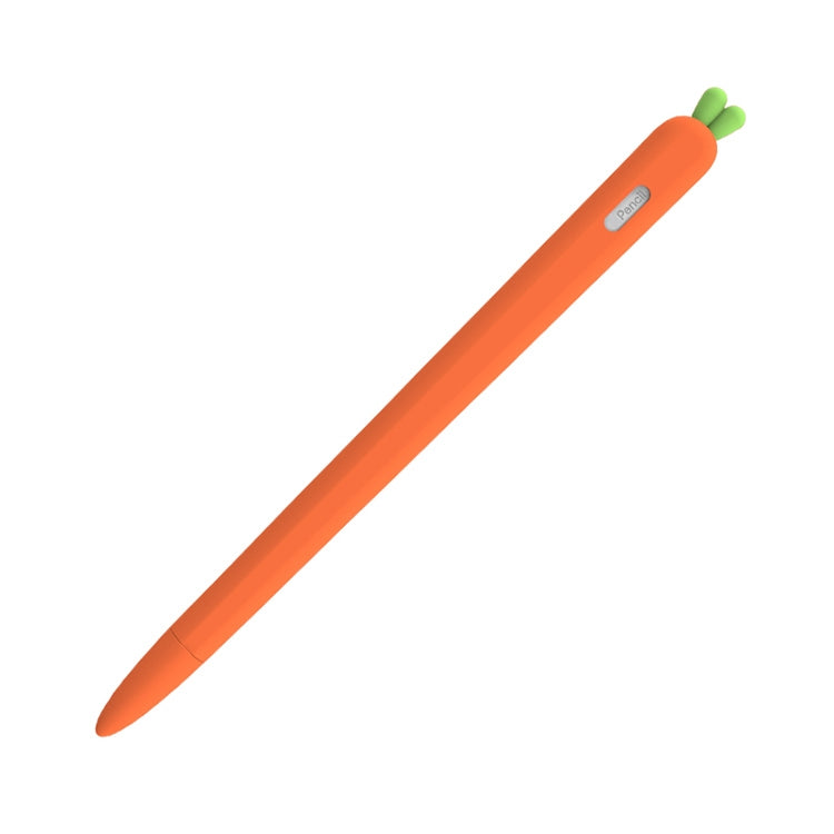 LOVE MEI per Apple Pencil 2 Custodia protettiva in silicone per penna stilo a forma di carota