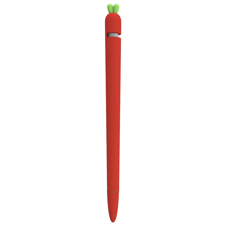 LOVE MEI per Apple Pencil 1 custodia protettiva in silicone per penna stilo a forma di carota