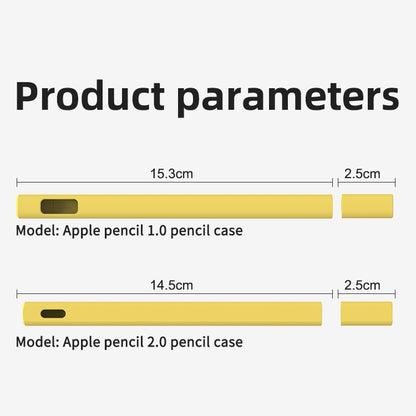 LOVE MEI per Apple Pencil 2 Custodia protettiva in silicone per penna stilo a forma di triangolo