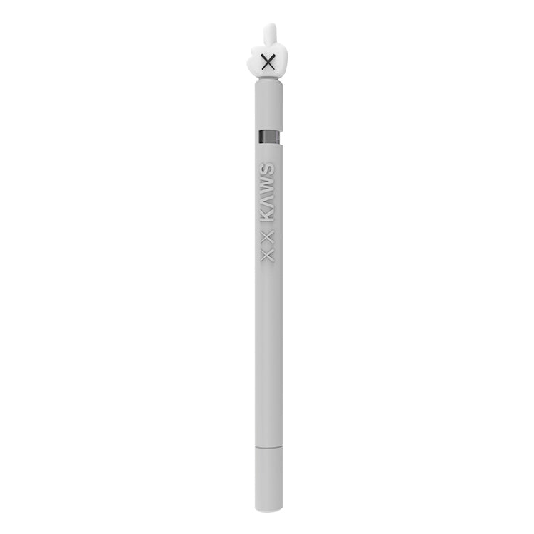 LOVE MEI per Apple Pencil 1 custodia protettiva in silicone per penna stilo a forma di dito medio