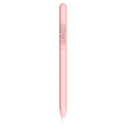 LOVE MEI per Apple Pencil 1 numero lettera design penna stilo custodia protettiva in silicone