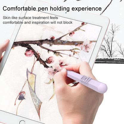 LOVE MEI per Apple Pencil 1 numero lettera design penna stilo custodia protettiva in silicone