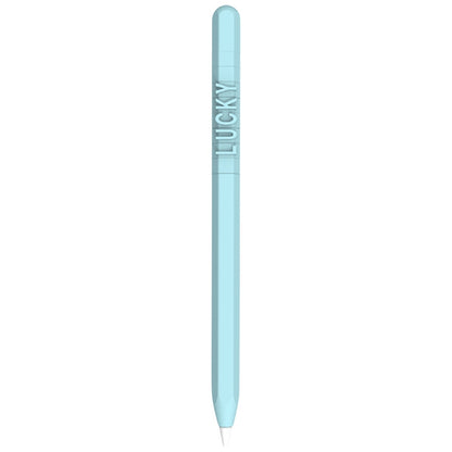 LOVE MEI per Apple Pencil 1 numero lettera design penna stilo custodia protettiva in silicone