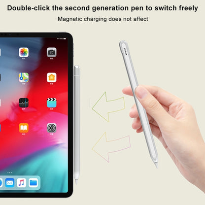 Custodia protettiva per penna stilo antiscivolo in metallo opaco per Apple Pencil 2