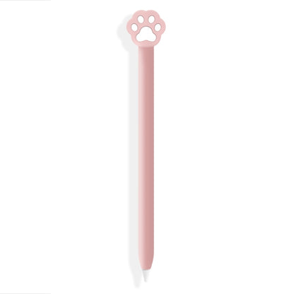 Custodia protettiva in silicone simpatico cartone animato per Apple Pencil 1 (stella a cinque punte rosa)