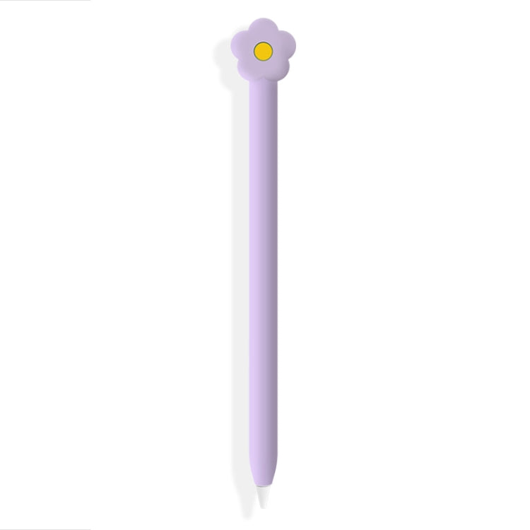 Custodia protettiva in silicone simpatico cartone animato per Apple Pencil 1 (stella a cinque punte rosa)