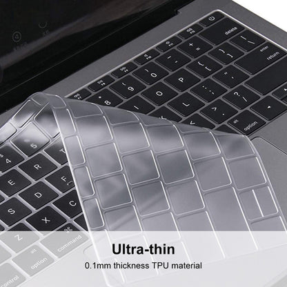 ENKAY Cover protettiva per tastiera in TPU per MacBook Pro con Touch Bar da 13,3 pollici (A1706/A1989/A2159)/15,4 pollici (A1707/A1990) Versione Europa