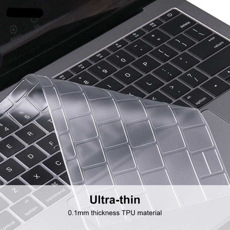 ENKAY Cover protettiva per tastiera in TPU per MacBook 2015 da 12 pollici (A1534) / MacBook Pro da 13,3 pollici senza Touch Bar (A1708), versione europea