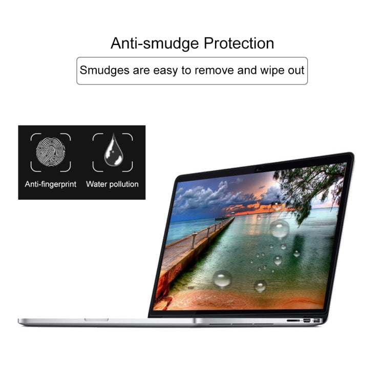 Pellicola in vetro temperato antideflagrante HD con durezza superficiale 9H per MacBook Air 11,6 pollici (A1370 / A1465)