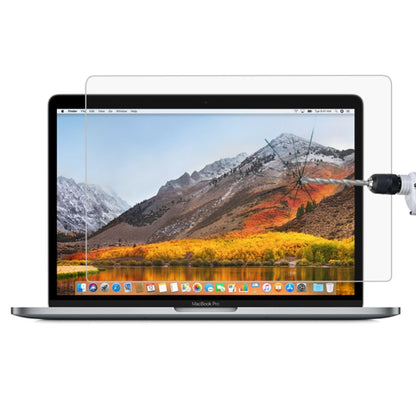 Pellicola in vetro temperato antideflagrante HD con durezza superficiale 9H per MacBook Pro da 15,4 pollici (A1286)