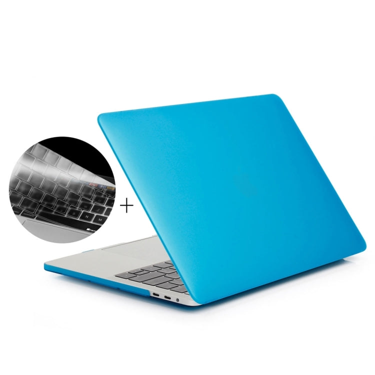 ENKAY Hat-Prince 2 in 1 Custodia protettiva in plastica rigida satinata + Versione europea Cover protettiva per tastiera in TPU ultrasottile per MacBook Pro 2016 da 13,3 pollici senza Touch Bar (A1708)