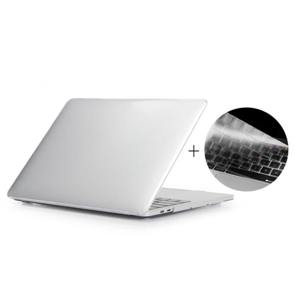 ENKAY Hat-Prince 2 in 1 Custodia protettiva in plastica rigida con guscio di cristallo + Versione europea Cover protettiva per tastiera in TPU ultrasottile per MacBook Pro 2016 da 13,3 pollici con Touch Bar (A1706)