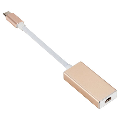 Convertitore HD USB-C / Type-C 3.1 maschio a Mini DP femmina, lunghezza: 12 cm