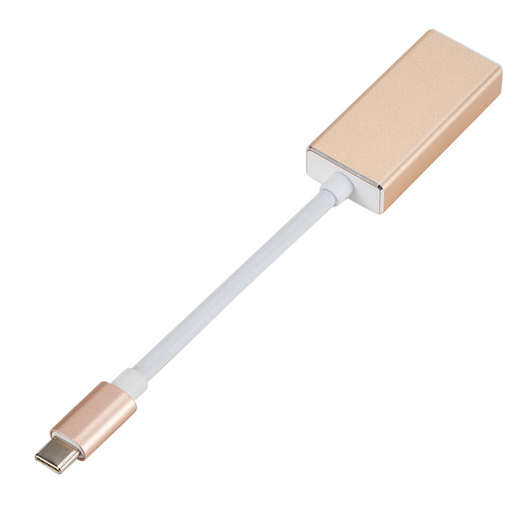 Convertitore HD USB-C / Type-C 3.1 maschio a Mini DP femmina, lunghezza: 12 cm