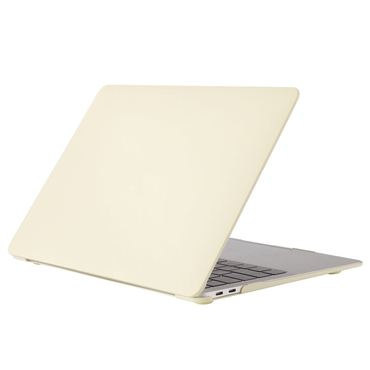 Custodia protettiva in plastica per laptop color crema per MacBook Pro da 15,4 pollici (2019)