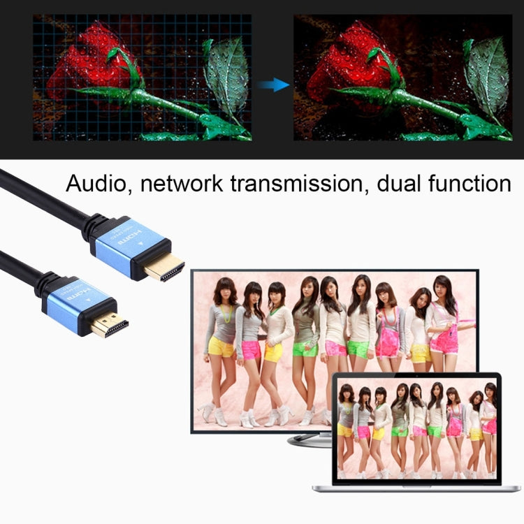 Cavo HDMI 2.0 ad Alta Velocità - Connettore 19 Pin Maschio a 19 Pin Maschio - 5 Metri