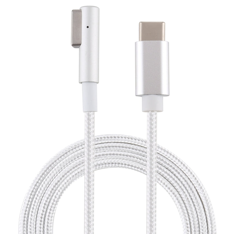 Cavo di ricarica da MagSafe 1 a 5 pin (a forma di L) a USB-C/Type-C PD da 45 W / 60 W / 65 W / 85 W