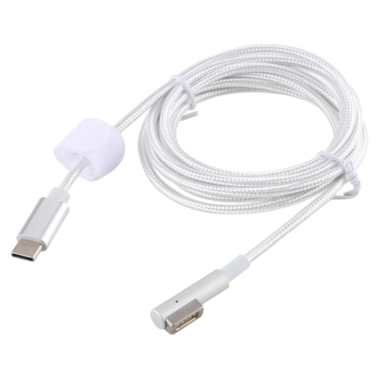 Cavo di ricarica da MagSafe 1 a 5 pin (a forma di L) a USB-C/Type-C PD da 45 W / 60 W / 65 W / 85 W