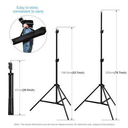 Kit PULUZ 2x2m Photo Studio Sfondo Supporto: Professionalità e Versatilità per le Tue Riprese