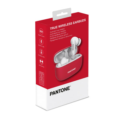 Auricolari True Wireless Earphones PANTONE Red